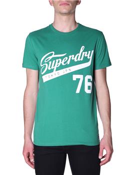 T-shirt superdry collegiate OREPOU GREEN