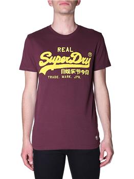 T-shirt superdry chenille tee DEEP PORT