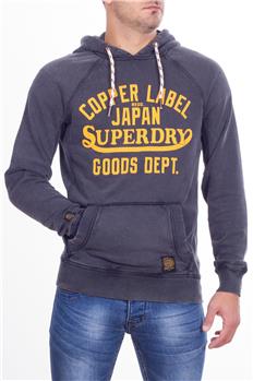 Felpa superdry uomo cappuccio GRIGIO Y7