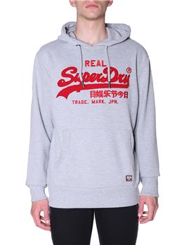 Felpa superdry uomo chenille GREY MARL