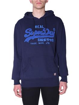 Felpa superdry uomo chenille NAUTICAL NAVY