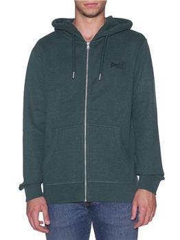 Felpa vintage superdry GREEN MARL