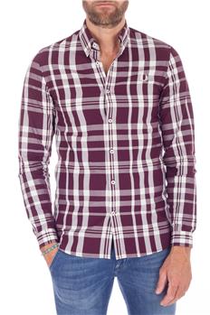 Fred perry camicia quadri BORDEAUX