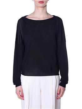 Maglia manila grace incrociato NERO