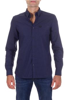 Camicia fred perry quadri BLU