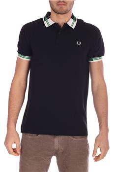Polo fred perry uomo cotone BLU P8