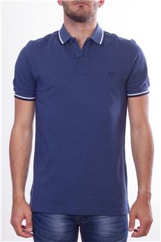 Fred perry polo uomo classica BLU CHIARO