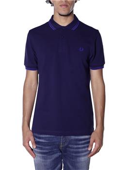 Polo fred perry classica BLU RIGA BLUETTE