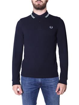 Polo fred perry manica lunga NAVY