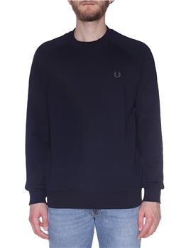 Felpa fred perry manica lunga NAVY