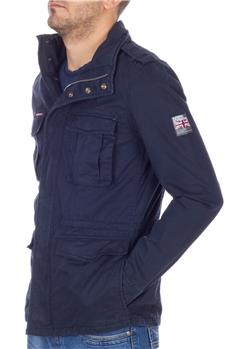 Superdry field jacket cotone BLU