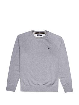 Fred perry felpa giro collo GRIGIO CHIARO