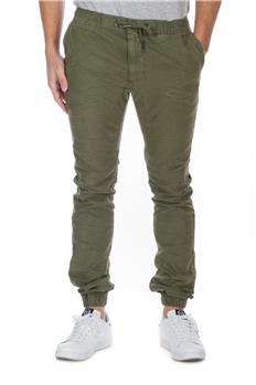 Superdry pantaloni jogging VERDE MILITARE