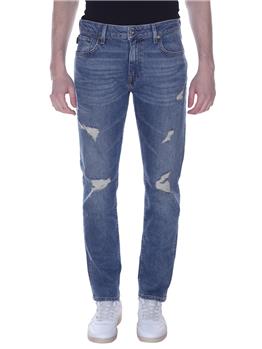 Jeans slim uomo superdry BRIGHT BLUE VINTAGE