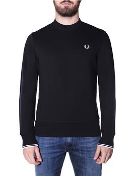 Felpa fred perry uomo BLACK