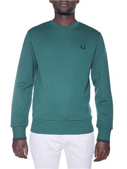 Felpa fred perry uomo IVY/BLACK