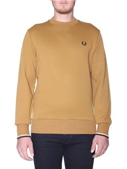 Felpa fred perry uomo DARK CARAMEL