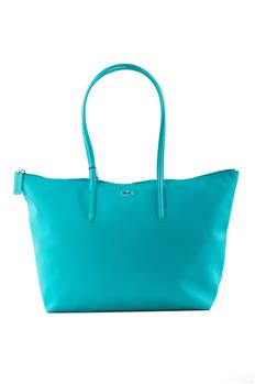 Lacoste borsa a mano e spalla VERDE ACQUA