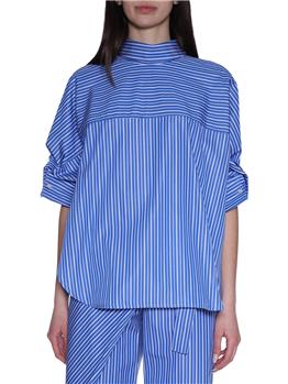 Camicia giorgia erika c RIGA BIANCA BLU