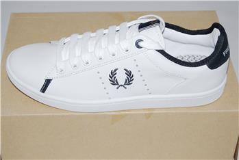 Scarpa fred perry pelle BIANCO