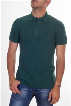 Polo lacoste lavata vintage VERDE P4