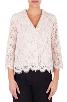 Giacca twin set pizzo ROSA P8