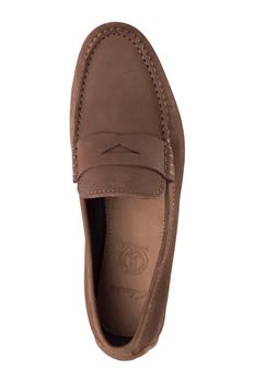 Clarks uomo mocassino MARRONE