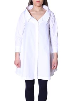 Camicia aspesi donna over BIANCO