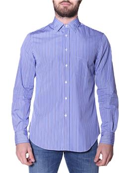 Camicia aspesi uomo rigata BLU CELESTE BIANCO