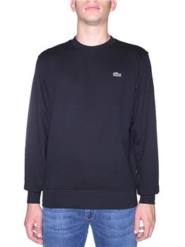 Felpa lacoste giro collo uomo NOIR