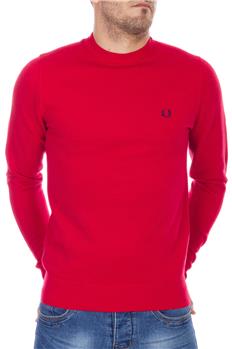 Maglia fred perry giro collo ROSSO