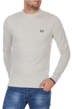 Maglia fred perry giro collo BEIGE