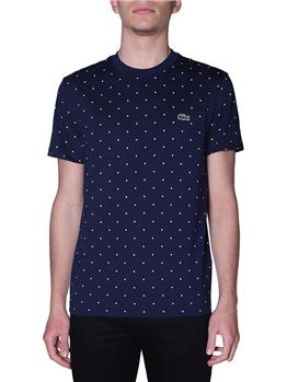 T-shirt lacoste uomo pois BLU