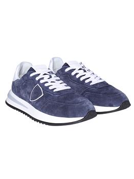 Sneakers tropez 2.1 daim lave' BLEU