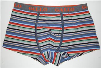 Boxer gallo rigato multicolor DENIM BLUE