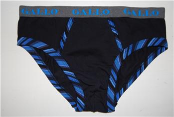 Slip gallo tinta unita BLU