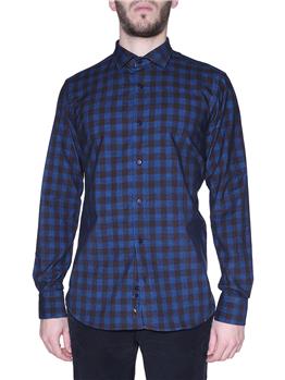 Camicia golf by montanelli MARRONE E BLUETTE