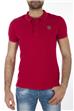 Polo blauer mezza manica ROSSO