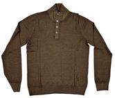 Maglia golf lupetto lana VERDE MILITARE