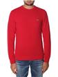 Maglia lacoste uomo giro collo ROSSO Y9