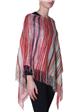Missoni poncho rigato ROSA