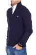 Maglia fred perry full zip BLU P7