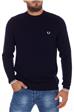 Maglia fred perry giro collo BLU Y8