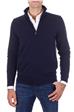 Maglia fred perry full zip BLU Y9
