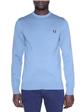 Maglia fred perry uomo ASH BLUE