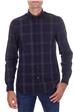 Camicia fred perry quadri BLU Y9