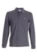 Lacoste polo manica lunga GRIGIO MELANGE I4