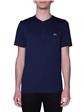 T-shirt lacoste 3 bottoni BLU