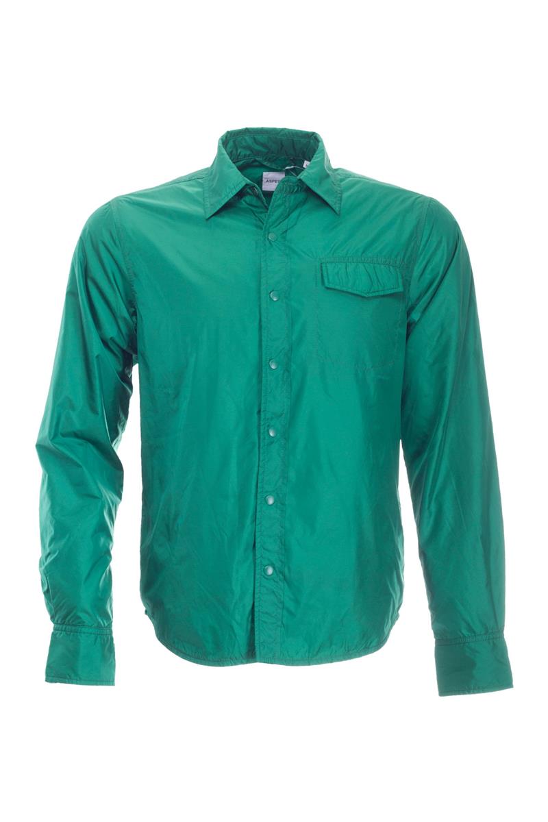 Camicia outlet verde acqua