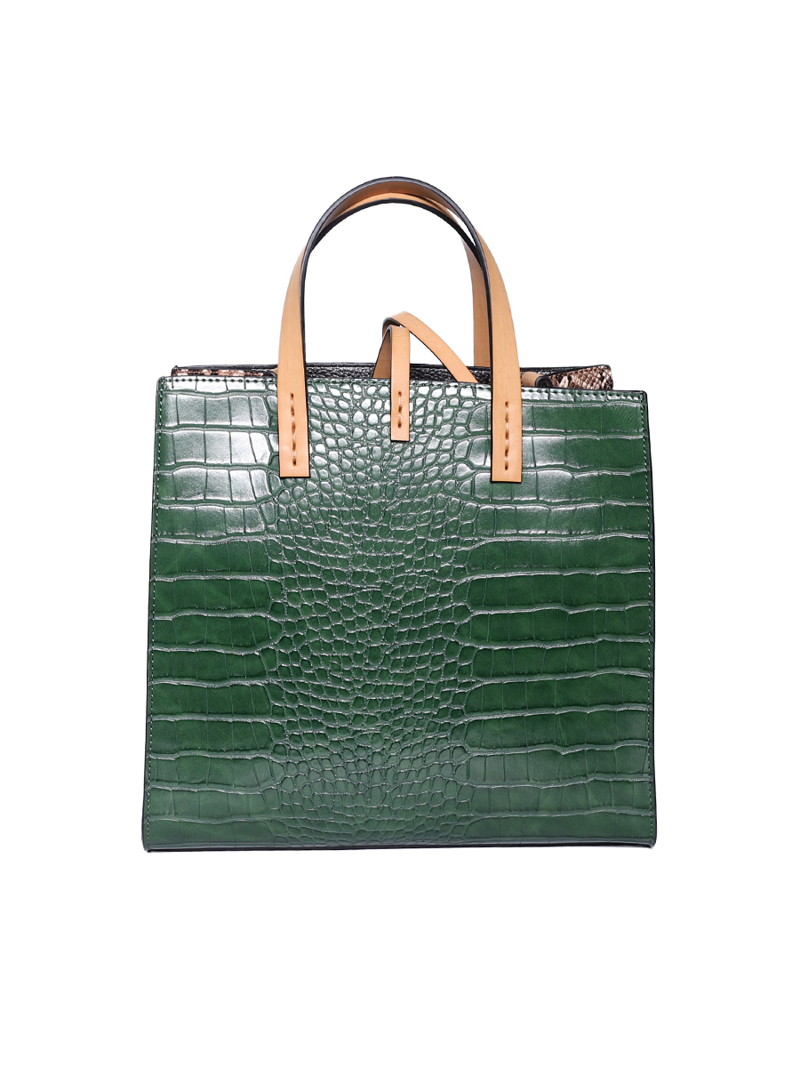 Borsa verde bottiglia shop